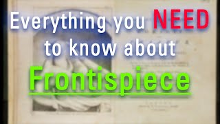 What is Frontispiece  How to Say Frontispiece in English  How Does Frontispiece Look [upl. by Enelehs]