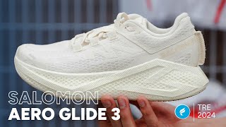 Salomon Aero Glide 3 Overview  The Running Event 2024 [upl. by Chil]