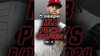 Best MLB Sleeper picks for today 611  Sleeper Picks Promo Code [upl. by Imalda262]