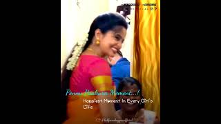 Ponnu Paakura Moment❤️Whatsapp Status Tamil❤️Love Feeling Status❤️True Love❤️ Happiest Moment❤️ [upl. by Maurilla]