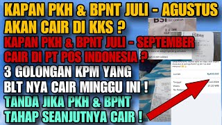 HILAL  KAPAN PKH amp BPNT JULI  AGUSTUS AKAN CAIR  DI KKS amp PT POS  3 GOL KPM YANG CAIR MINGGU INI [upl. by Schwinn257]