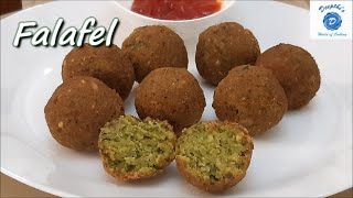 Falafel  Arabic Snack  Chickpea Fritter  Tamiya Recipe [upl. by Ardnnaed]