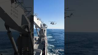 Helicopter operations at sea  Royal New Zealand Air Force [upl. by Eolhc]