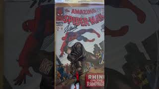 My latest graded book from CGC signed by StanLee spiderman [upl. by Mallin]