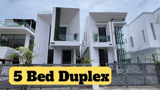 House for Sale in Lekki Lagos Nigeria  Duplex  Chevron Lekki [upl. by Weihs]