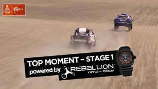 Top Moment by Rebellion  Stage 1 Lima  Pisco  Dakar 2019 [upl. by Ainevuol]