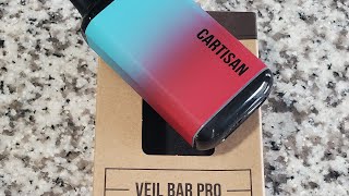 Cartisan Veil Bar Pro No Cartisan Pro 510 Thread Battery Conceal Cartridges Review [upl. by Nerret238]