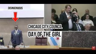 Chicago City Council Public Comment Indigenous People amp Day Of The Girl [upl. by Nosreg145]