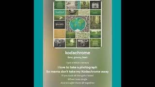 Kodachrome cover song Paul Simon [upl. by Ynots]