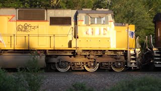 Trainspotting on BNSFs Hinckley Sub  Warbonnet SD70ACe EMD SD402 x2 SD70M amp MORE [upl. by Nnaid]