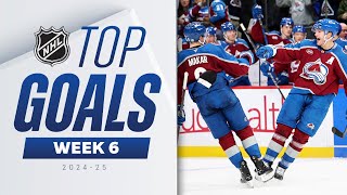 NHL Top Goals of the Week  202425  Week 6 [upl. by Seessel]