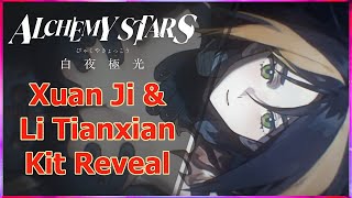 Alchemy Stars  Xuan Ji amp Li Tianxian Kit Reveal [upl. by Lohcin371]