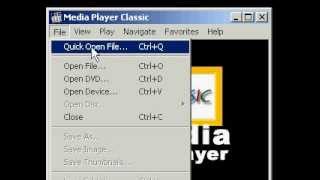 How to convert audio FLV file using Media Player Classic [upl. by Viola]