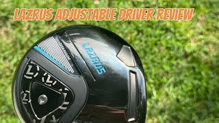 Lazrus Golf adjustable driver review 👀 ⛳️ [upl. by Sirret]