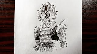 How to Draw Gogeta  Dragon ball Step by step  Easy Drawing anime animedrawing art goku gogeta [upl. by Swithbart]