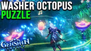 Clivus Capitolinus  Washer Octopus Puzzle Genshin Impact [upl. by Mosley798]