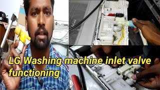 LG Fully Automatic Inlet valve problem solved\lg Washing machine inlet valve replacement [upl. by Llehsal]