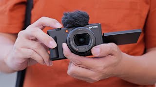 Review Sony ZV1 II  Kamera Vlog Cinematic [upl. by Arretnahs]