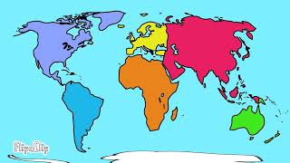 Continental drift in 300M years ago [upl. by Sayed510]