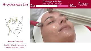 HYDRADERMIE LIFT Treatment practices  guide GUINOT [upl. by Rentsch]