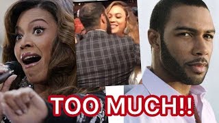 Beyoncé Awkward Kisses With Power Actor Omari Hardwick [upl. by Britni]