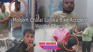 Molsom Châlai Lunika Bike Accident Wngna Chang Serious Condition Admitted in District Hospital [upl. by Onailimixam224]