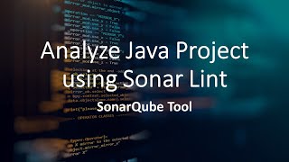 SonarQube Tool SonarLint Analyze  How to Add SonarLint plugin with Eclipse  Java in Telugu [upl. by Mabelle375]