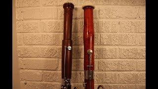 German and French bassoon comparison [upl. by Elynad]