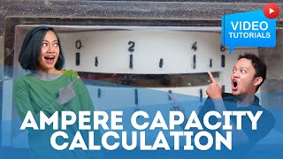 Learn Basic Ampere Capacity Calculation  EASY [upl. by Rafaelia]