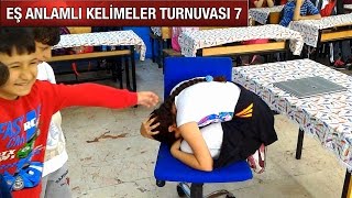 EŞ ANLAMLI KELİMELER TURNUVASI 7 DEPREM TATBİKATI [upl. by Nivle794]