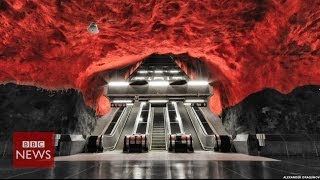 The most beautiful metro in the world  BBC News [upl. by Anitsahs]