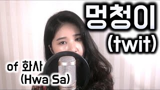 멍청이twit화사Hwasa  cover by 오늘 [upl. by Ahsienahs]