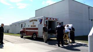 Suspected killer John Kalisz arriving under guard at HCSOs Falkenburg Road Jail [upl. by Bonilla642]