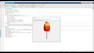 Vẽ bông hoa Tulip Matlab code [upl. by Asile]