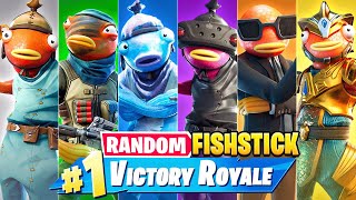 The RANDOM FISHSTICK BOSS Challenge in Fortnite [upl. by Karyl804]