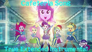 MLP Equestria Girls  Cafeteria Song  True Extended Instrumental Ver With Flashs Guitar [upl. by Ordnael468]