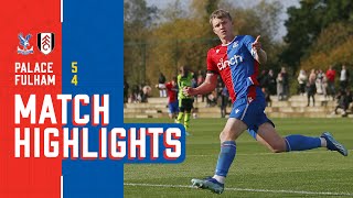 MARSH NETS FIFTH HATTRICK  Palace 54 Fulham  U18 PL Cup Highlights [upl. by Alia820]