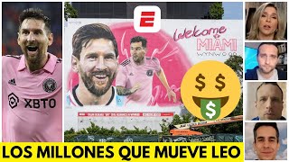 LA ECONOMÍA MESSI El impacto en ESTADOS UNIDOS tras su llegada al INTER MIAMI  Exclusivos [upl. by Dranek]