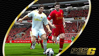 PES 6  Liverpool FC x Swansea City 1213 Season [upl. by Calypso111]