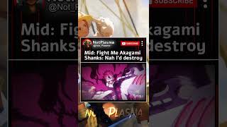 Bro thought he could win☠️ onepiece shanks trollface edit shorts [upl. by Kcoj]