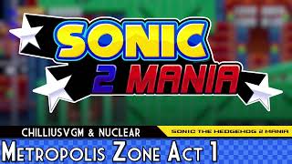 Metropolis Act 1  Sonic 2 Mania  ChilliusVGM [upl. by Aihcela]