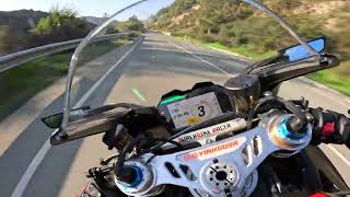 Ducati Panigale V4 Akrapovic Exhaust Raw Sound [upl. by Becht]