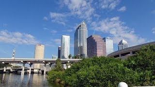 Tampa  FL in Downtown on the Riverwalk HD [upl. by Charis]