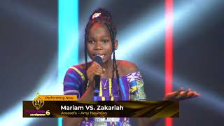 Nsoromma Season 6  Week 1 Mariam Zakariah performed Ateasefo by Amy Newman [upl. by Bowers]