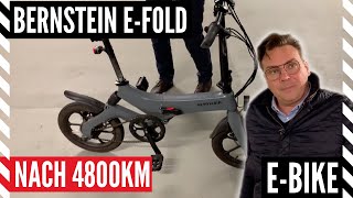 Elektrofahrrad Bernstein EFold  4800km und dann das [upl. by Merrile852]