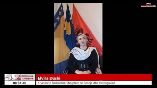 Programi i mëngjesit  Elvira Dushi  Kryetare e Bashkësisë Shqiptare në Bosnje dhe Hercegovinë [upl. by Eisaj]