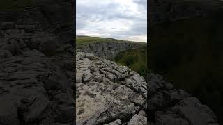 Things To Do Yorkshire Dales  Malham Cove shorts [upl. by Oleic]