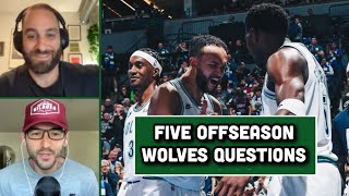 Five Questions To Prime The Timberwolves Offseason w Kyle Theige [upl. by Rose]