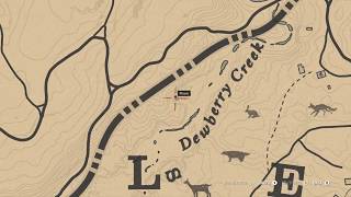 RDR 2 How to find all Dinosaur Bones Dreamcatchers and a Legendary Fish in Lemoyne Chapter 4 [upl. by Nodab695]