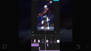 S MO O T H 🔥  colour changing effect in capcut ff edit lobby edit ff shorts [upl. by Esirehs]